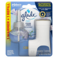 Glade Scented Oil, Clean Linen, 1 Each