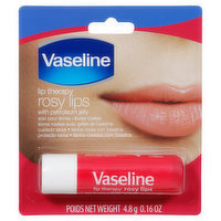 Vaseline Lip Therapy, Rosy Lips, 0.16 Ounce