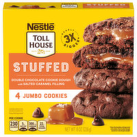 Toll House Cookies, Stuffed, Jumbo, 4 Each