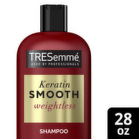 TRESemmé Cruelty-Free Keratin Smooth Shampoo for Frizzy Hair, 28 Ounce