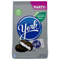 York Peppermint Patties, Dark Chocolate Covered, Party Pack, 35.2 Ounce