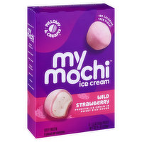 My/Mochi Ice Cream, Wild Strawberry, 6 Each