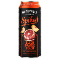 Seagram's Escapes Spiked Malt Beverage, Premium, Blood Orange Peach, 23.5 Fluid ounce