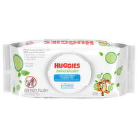 Huggies Wipes, with Cucumber & Green Tea, Refreshing, 56 Each