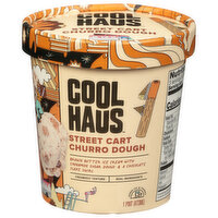 CoolHaus Ice Cream, Street Cart Churro Dough, 1 Pint