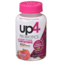 UP4 Probiotics, Mixed Berry, Gummies, 60 Each
