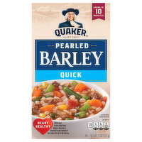 Quaker Barley, Pearled, Quick, 11 Ounce