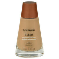 CoverGirl Clean Liquid Foundation, Sand Beige 153, 1 Fluid ounce