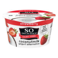 So Delicious Yogurt Alternative, Coconutmilk, Strawberry, 5.3 Ounce
