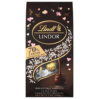 Lindt Lindor Extra Dark Chocolate Truffles, 70% Cocoa, 8.5 Ounce