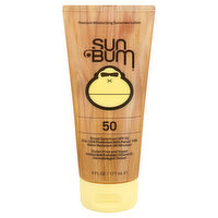 Sun Bum Sunscreen Lotion, Moisturizing, Broad Spectrum SPF 50, 6 Ounce