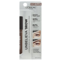 L'Oreal Unbelieva Brow Brow Gel, Long Wear, Waterproof, Light Brunette 565, 0.15 Ounce