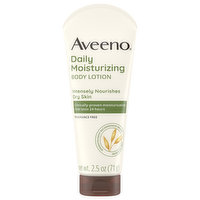 Aveeno Body Lotion, Daily Moisturizing, 2.5 Ounce