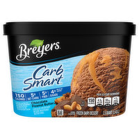 Breyers Carb Smart Frozen Dairy Dessert, Chocolate Peanut Butter, 1.5 Quart