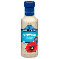 Litehouse Dressing & Marinade, Poppyseed, 12 Fluid ounce