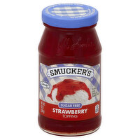 Smucker's Topping, Sugar Free, Strawberry, 10 Ounce