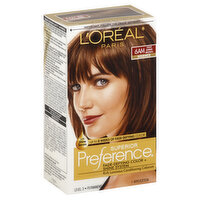 Superior Preference Permanent Haircolor, Warmer, 6AM Light Amber Brown, 1 Each