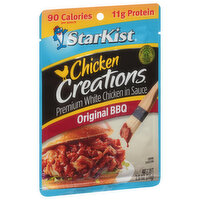 StarKist Chicken Creations White Chicken, Premium, Original BBQ, 2.6 Ounce