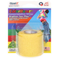 Healit ColorBurst Compression Wrap, Unstreteched, 1 Each