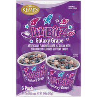 Kemps IttiBitz Galaxy Grape, 6 Each
