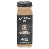 Watkins Chai Powder, Organic, 4 Ounce