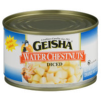 Geisha Water Chestnuts, Diced, 8 Ounce