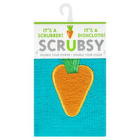 Scrubsy Dishcloth, Carrot, 1 Each