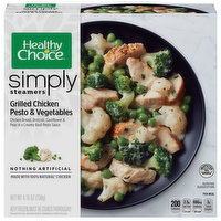 Healthy Choice Simply Streamers Grilled Chicken Pesto & Vegetables, 9.15 Ounce