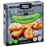 Trident Seafoods Breaded Appetizers, Dill Pickle Style, 10 Ounce
