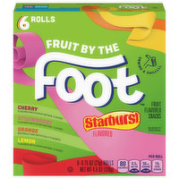 Fruit by the Foot Fruit Flavored Snacks, Starburst Flavored, 6 Each