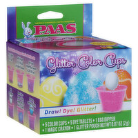 Paas Color Cups, Glitter, 1 Each