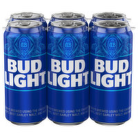 Bud Light Beer, 6 Each