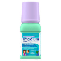 Imodium A-D Oral Solution, Anti-Diarrheal, 1 mg, Mint Flavor, 4 Fluid ounce