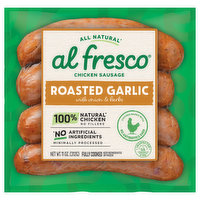 Al Fresco Chicken Sausage, Roasted Garlic, 11 Ounce