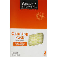 Essential Everyday Cleaning Pads, All-Purpose, 3 Each