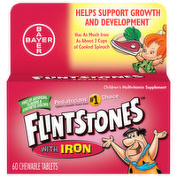 Flintstones Multivitamin Supplement, Children's, Chewable Tablets, 60 Each