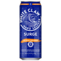 White Claw Hard Seltzer Surge Hard Seltzer, Blood Orange, 19.2 Fluid ounce