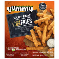 Yummy Fries, Chicken Breast, Whole Grain, 21 Ounce