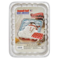 Handi-Foil Bake America Foilabrations Cook-N-Carry Snowman Pans & Lids, 2 Each