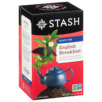 Stash Black Tea, English Breakfast, Tea Bags, 20 Each