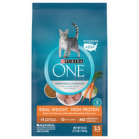 Purina One Cat Food, Ideal Weight, Adult, 56 Ounce