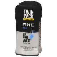 Axe Antiperspirant, Phoenix, 48H, Anti Sweat, Twin Pack, 2 Each