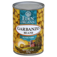 Eden Garbanzo Beans, 15 Ounce
