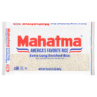 Mahatma Rice, Extra Long, Enriched, 32 Ounce