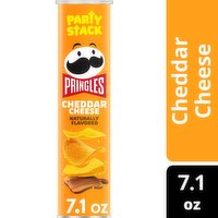 Pringles Potato Crisps Chips, Cheddar Cheese, Party Stack, 7.1 Ounce