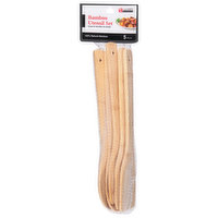 Culinary Elements Utensil Set, Bamboo, 1 Each