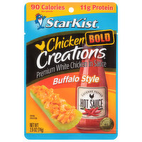 StarKist Chicken, Premium White, Buffalo Style, Bold, in Sauce, 2.6 Ounce