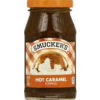 Smucker's Topping, Hot Caramel, 12 Ounce