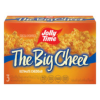 Jolly Time Popcorn, Microwave, Ultimate Cheddar, The Big Cheez, 3 Each