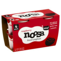 Noosa Yoghurt, Raspberry, 4 Pack, 4 Each